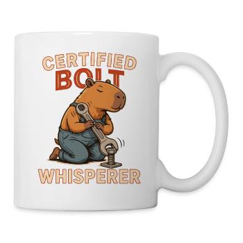 Certified Bolt Whisperer - Tasse - Weiß - Rechts
