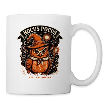  Hocus Pocus Eule Est Halloween Magische Hexen - Tasse - Weiß - Rechts