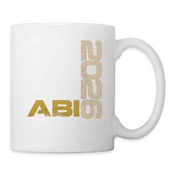 Abiturient Geschenk Shirt - Tasse - Weiß - Rechts