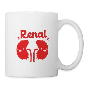Dialyse-Techniker - Tasse - Weiß - Rechts