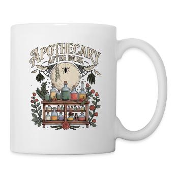 Apothecary After Dark Gothische Kräuter - Tasse - Weiß - Rechts