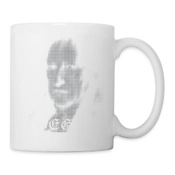 Hegel-Halbton-Porträtkunst - Tasse - Weiß - Rechts