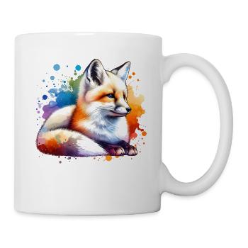 Swiftfuchs Motiv - Tasse - Weiß - Rechts