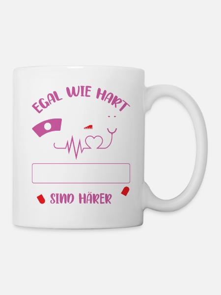 Altenpflege Pfleger Pflegepersonal Pflegekraft - Tasse - Weiß