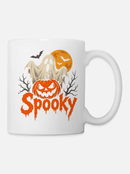 Spooky Halloween  - Tasse - Weiß