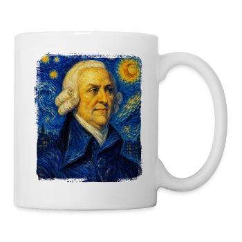 Adam Smith Sternennächte - Tasse - Weiß - Rechts
