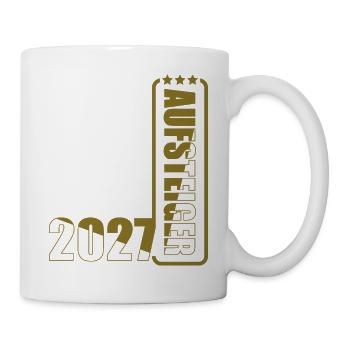 Aufsteiger 2027 - Tasse - Weiß - Rechts