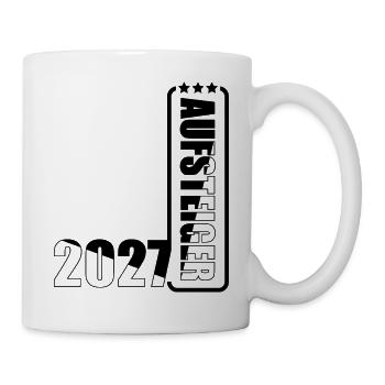 Aufsteiger 2027 - Tasse - Weiß - Rechts