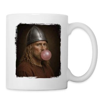 Leif Erikson Kaugummi - Tasse - Weiß - Rechts