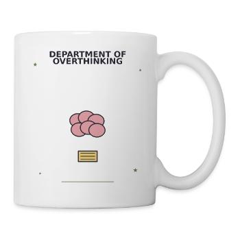 Abteilung des Überdenkens - Tasse - Weiß - Rechts