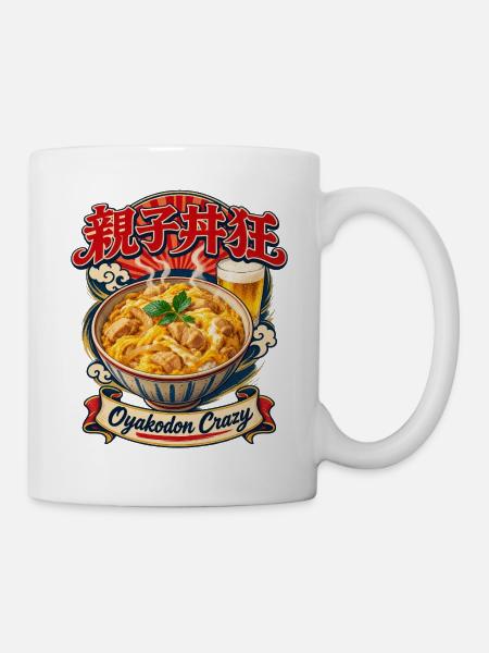Oyakodon Crazy - Tasse - Weiß