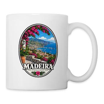 Madeira Portugal Insel Urlaub Atlantik - Tasse - Weiß - Rechts