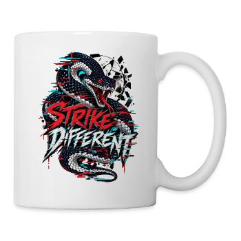 Strike Different Schlange Neon - Tasse - Weiß - Rechts