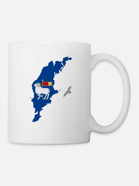 Bock auf Gotland - Tasse - Weiß