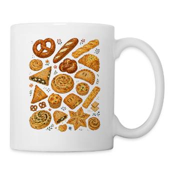 Herzhaftes Gebäck | Backen & Bäckerei - Tasse - Weiß - Rechts