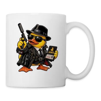 00-QUAK – Der Spion - Tasse - Weiß - Rechts