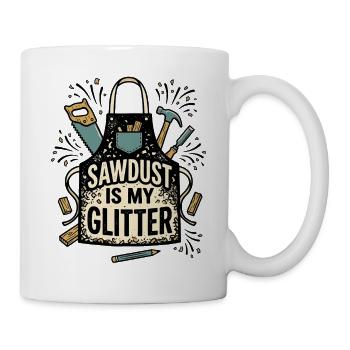 Carpenter Life – Woodworking & Tools Design - Tasse - Weiß - Rechts