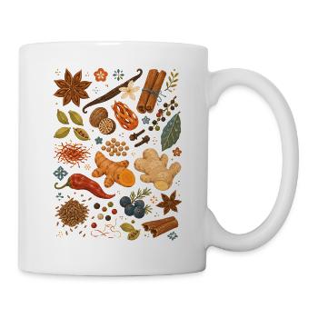 Gewürze | Kräuter & Gewürzmischungen - Tasse - Weiß - Rechts