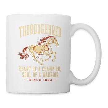 Thoroughbred: Herz eines Champions - Tasse - Weiß - Rechts