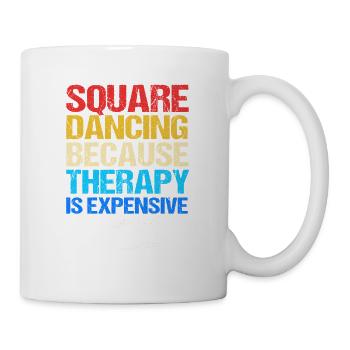 Square Dance - Tasse - Weiß - Rechts