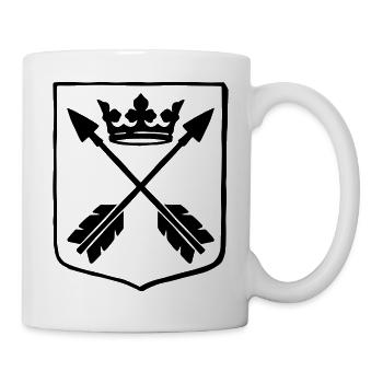 Dalarna - Tasse - Weiß - Rechts