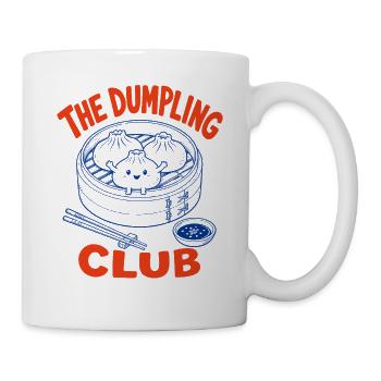 Der Dumpling Club Dim Sum Dampfkorb - Tasse - Weiß - Rechts