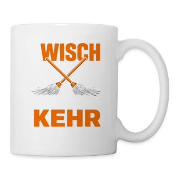 I Wisch I Don't Kehr Haushalt Humor Spruch - Tasse - Weiß - Rechts