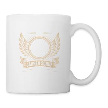 40. Geburtstag, Als Gott mich vor 40 Jahren schuf - Tasse - Weiß - Rechts