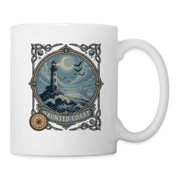 Haunted Coast Leuchtturm Küste - Tasse - Weiß - Rechts