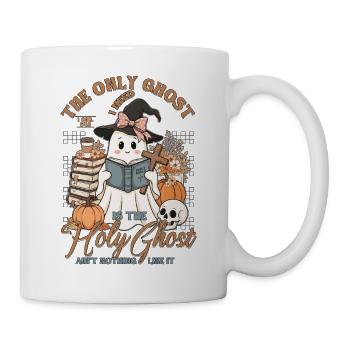 Kein Geist wie der Heilige Geist Halloween - Tasse - Weiß - Rechts