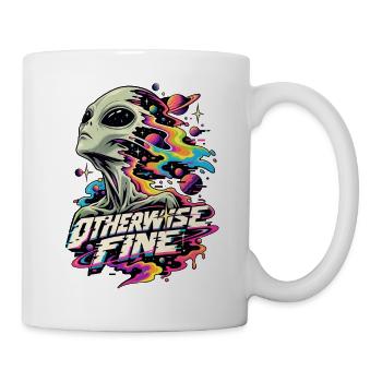 Alien Cosmic Flux - Tasse - Weiß - Rechts