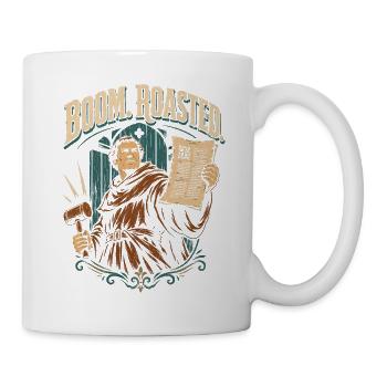 Boom Geröstet - Tasse - Weiß - Rechts