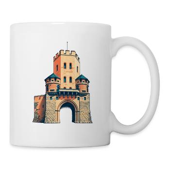 Severinstorburg Retro - Tasse - Weiß - Rechts