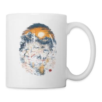 Alaska Königskrabben - Tasse - Weiß - Rechts
