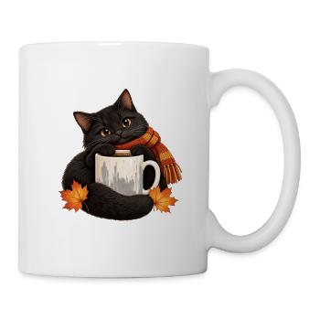 Black Cat Rain Boot - Tasse - Weiß - Rechts