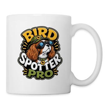 Kavallerier King Charles Spaniel - Tasse - Weiß - Rechts