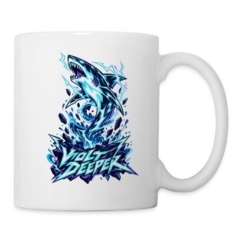 Volt Deeper Blitzhai - Tasse - Weiß - Rechts