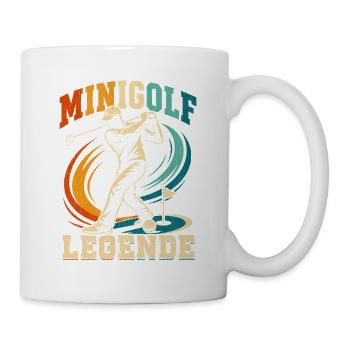 MINIGOLF LEGENDE - Tasse - Weiß - Rechts