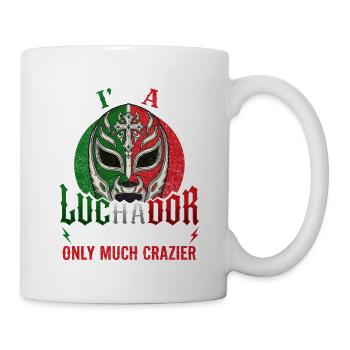Ich bin ein Luchador – Lucha Libre Mexikanisches Wrestling - Tasse - Weiß - Rechts