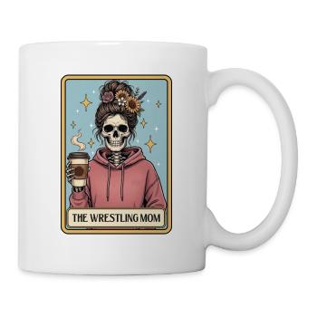 The Wrestling Mom – Stolzes Wrestling-Elterngeschenk - Tasse - Weiß - Rechts
