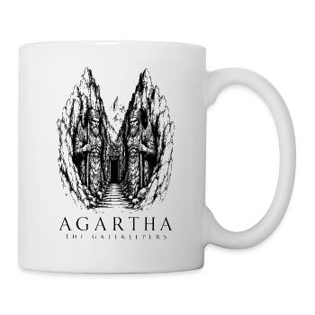 Agartha-Torwächter - Tasse - Weiß - Rechts
