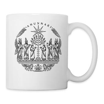 Anunnaki-Baum des Lebens - Tasse - Weiß - Rechts