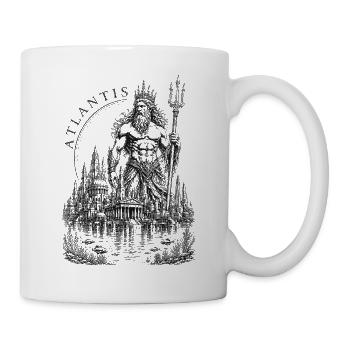 Atlantis Verlorene Stadt - Tasse - Weiß - Rechts