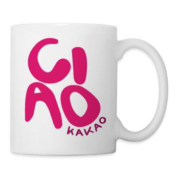 Ciao Kakao - Tasse - Weiß - Rechts
