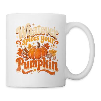 Kürbisgewürze – Whatever Your Pumpkin - Tasse - Weiß - Rechts