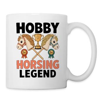 Hobby Horsing Legend - Tasse - Weiß - Rechts