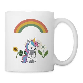 Trauriges Einhorn · Natur · Naturfreunde - Tasse - Weiß - Rechts
