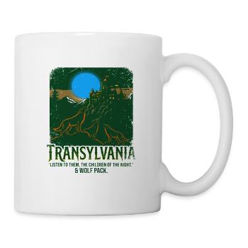 Transylvania Children Of The Night Wolves - Tasse - Weiß - Rechts