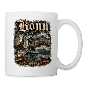 Bonn - Tasse - Weiß - Rechts