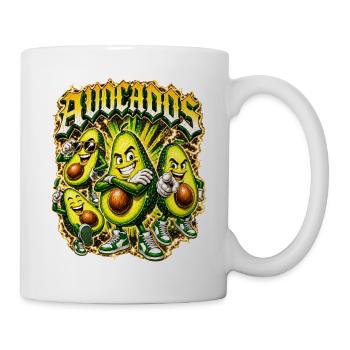Avocado - Tasse - Weiß - Rechts